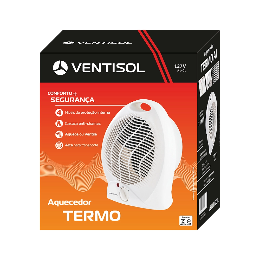 Aquecedor Doméstico A1-01 127V Ventisol 