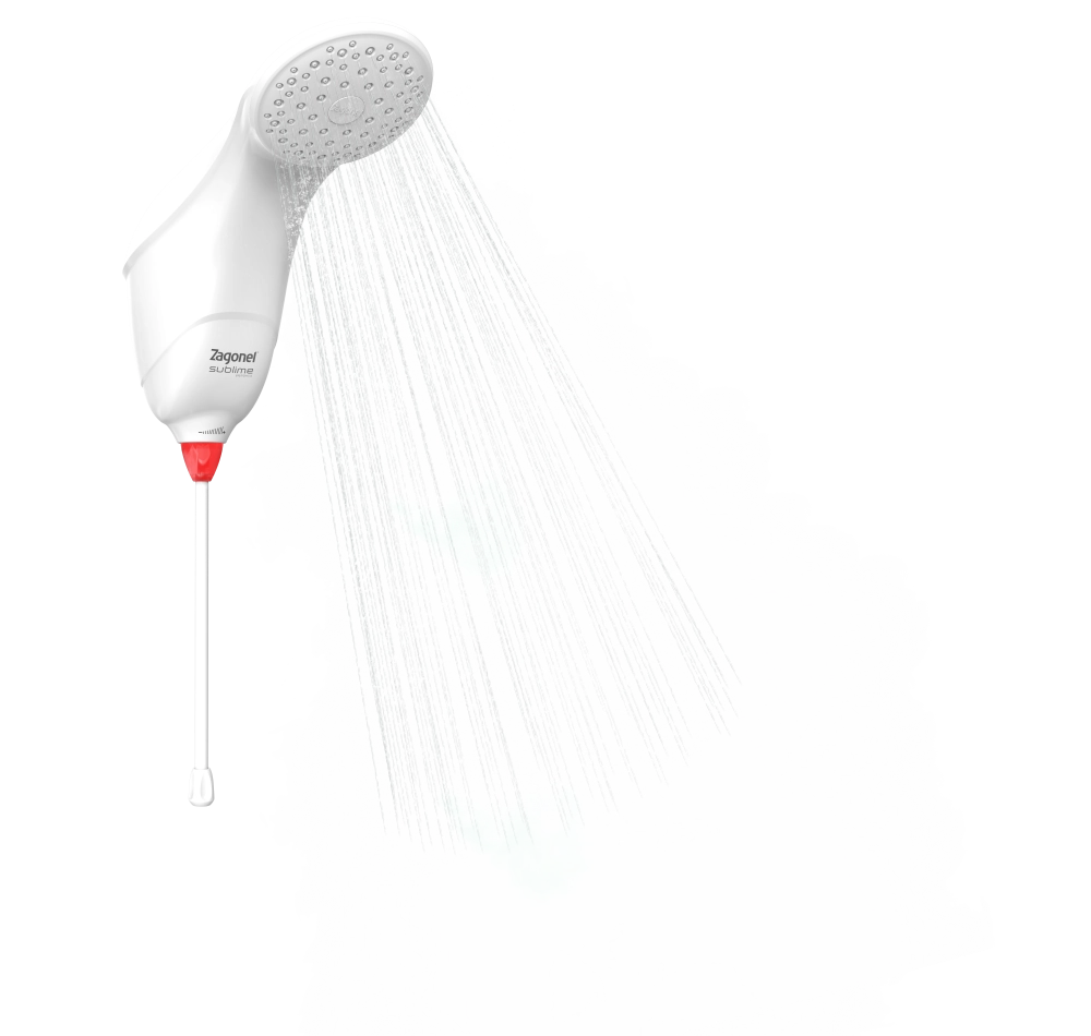 Ducha Eletrônica Sublime 7500W 220V Branco Zagonel