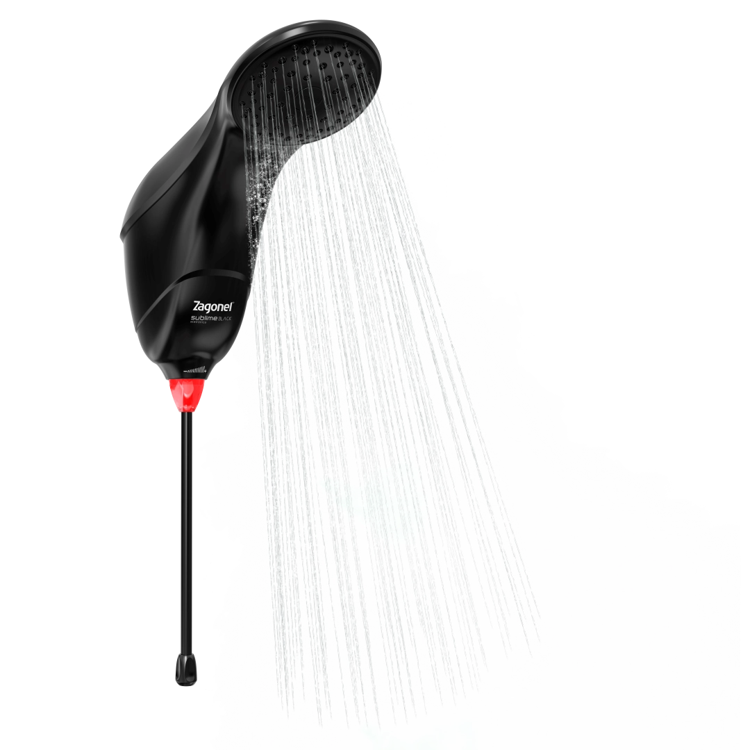 Ducha Eletrônica Sublime 7500W 220V Preto Zagonel