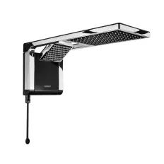 Chuveiro Eletrônico Acqua Duo Preto/Cromado 7800W 220V Lorenzetti