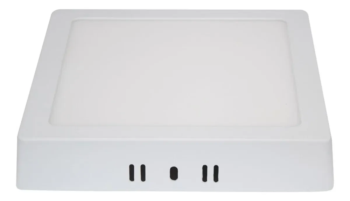 Painel de Led Sobrepor Quadrado 24W 3000K Blumenau