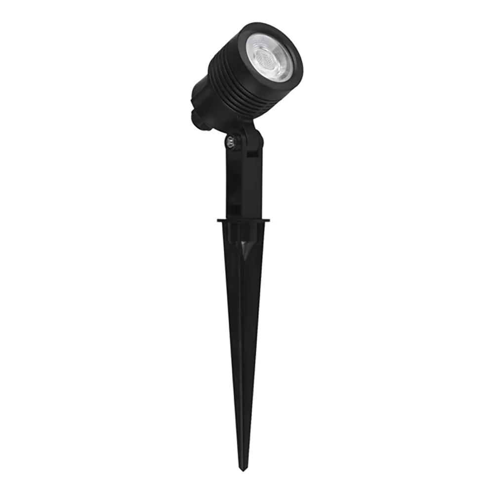 Espeto de Jardim Clear Led 6W Preto 3000K Blumenau