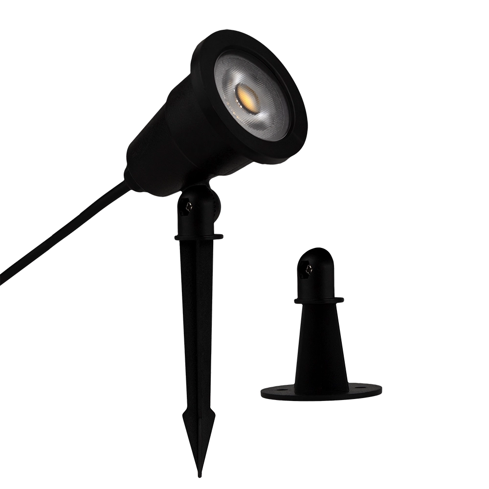 Espeto ou SPOT LED 5W 3000K IP65 Preto Blumenau