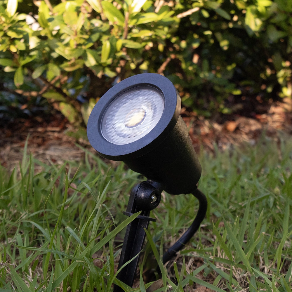 Espeto ou SPOT LED 5W 3000K IP65 Preto Blumenau