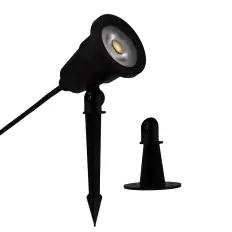 Espeto ou SPOT LED 5W 3000K IP65 Preto Blumenau