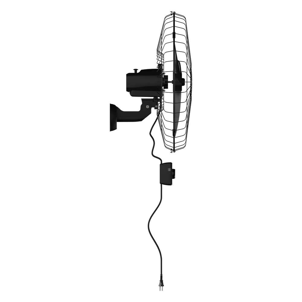 Ventilador de Parede 60CM 200W Preto Ventisol