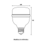Lâmpada de Led Alta Potência 40W 6500K Kian 