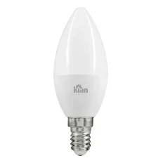 Lâmpada LED Vela Clara 4W 3000K E-14 Clara Kian 
