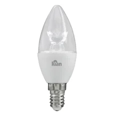 Lâmpada LED Vela Clara 4W 6500K E-14 Kian 