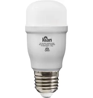 Lâmpada LED Mini 12W 3000K Kian 