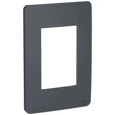 Orionn Placa 4X2 03 Posto Stellar Preto S730103294 Schneider 