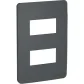 Placa 4X2 Posto Stellar Preto Orion S730121294 