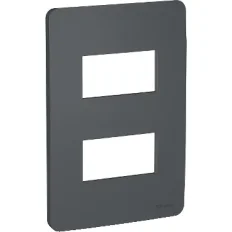Placa 4X2 Posto Stellar Preto Orion S730121294 