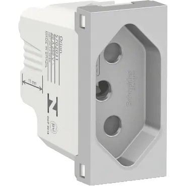 Módulo Tomada 2P+T 20A 250V Orion S70203174 Schneider 