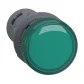 Sinalizador Verde 22MM Monobloco 24V XA2EVB3LC Schneider