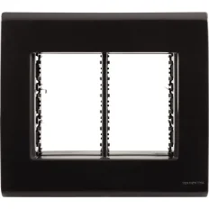Placa 4X4 6 Postos Preto Liz 57106078 Tramontina 