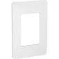Placa 4X2 Gamma Silver Orion S730103274 Schneider 