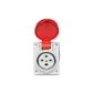 Tomada Embutir 2P+T 16A 380V N3049 Steck 