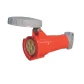 Acoplamento Fêmea 3P+T 32A 380V N4253W IP67 Steck 
