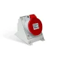 Tomada Sobrepor 3P+T 16A 380V N4006 Steck 