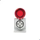 Tomada Sobrepor 3P+T 63A 380V N4506 Steck 