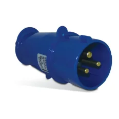 Plugue macho 2P+T 32A 220V N3276 IP44 Steck 