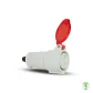 Acoplamento Fêmea 3P+T 32A 380V N4256 Steck 