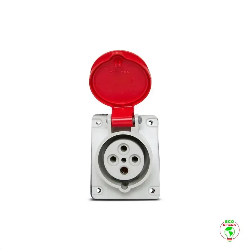 Tomada Embutir 3P+T 16A 380V N4046 Steck 