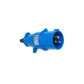 Plugue macho 2P+T 16A 220V N3076IP67 Steck 