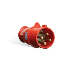 Plugue macho 3P+T 32A 380V N4276 IP44 Steck