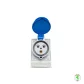 Tomada Sobrepor 2P+T 32A 220V N3206 Steck 