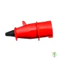 Plugue Macho 3P+N+T 32A 380V N5276W IP67 Steck 