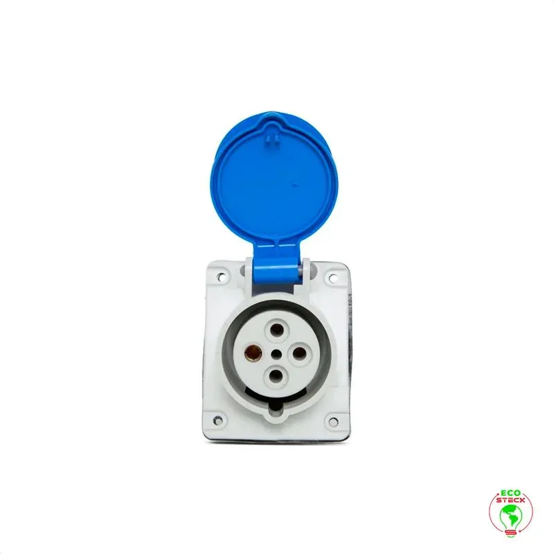 Módulo Tomada Embutir 2P+T 16A 220V Nome N-3046W Steck