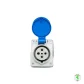 Módulo Tomada Embutir 2P+T 16A 220V Nome N-3046W Steck