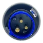 Plugue Macho 2P+T 16A 220V S3076W IP67 Steck 