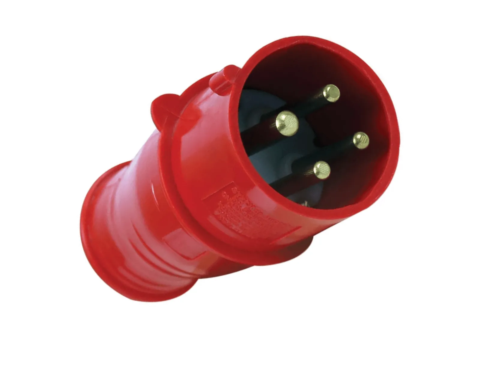 Plugue Macho 3P+T 16A 380V IP44 S4076 Vermelho Steck