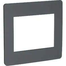 Placa 4X4 Orion Stellar Preto S730203294 Schneider