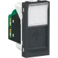 Módulo Tomada RJ-45 CAT5E. Cinza Orion S70540094 Schneider