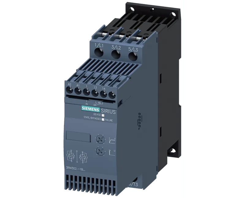Soft Starter 25A 200-480V Trifásico 3RW30261BB14 Siemens 