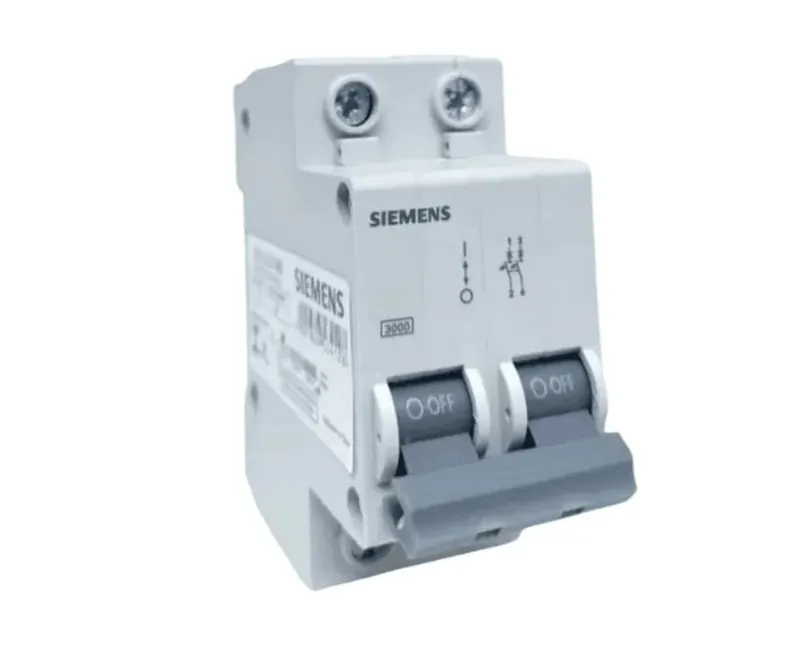 Disjuntor Bipolar 63A 5SJ12637MB Siemens 