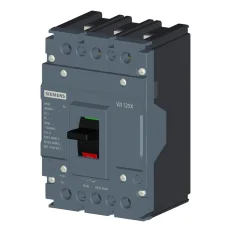 Disjuntor Tripolar Caixa Moldada Fixo 50A 25KA 380V 3VJ10053DA320AA0 Siemens 