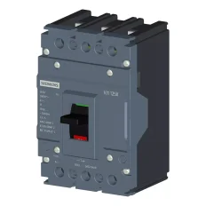 Disjuntor Tripolar Caixa Moldada Fixo 125A 25KA 380V 3VJ10123DA320AA0 Siemens 