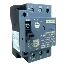 Disjuntor Motor Tripolar 1.6-2.4A 1N+1NF 3MV81001MG00 Siemens 