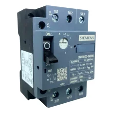 Disjuntor Motor Tripolar 2.4-4A 1N+1NF 3MV81001MJ00 Siemens 