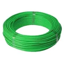 Cabo Flexivel de Cobre 10.00MM HEPR Verde