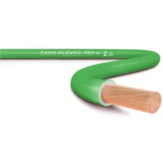 Cabo Flexivel de Cobre 10.00MM 750V Verde 