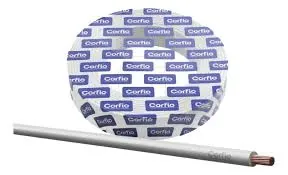 Cabo Flexivel de Cobre 1.50MM Branco - 100MT