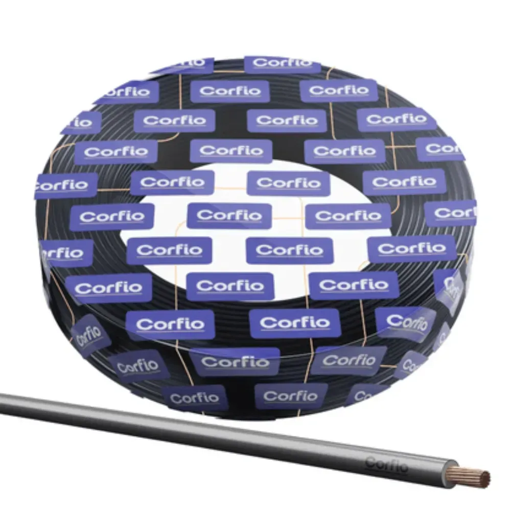  Cabo Flexivel de Cobre 1.50MM Preto -100MT 