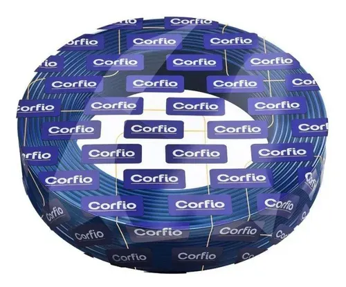 Cabo Flexivel de Cobre 6.00MM Azul Escuro - 100MT