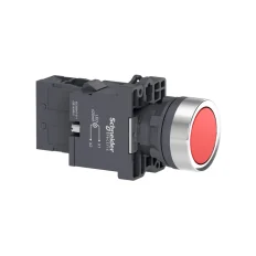 Botão Iluminado LED 220V 22MM XA2EW34B1 Schneider